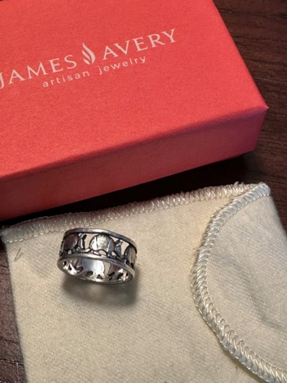 James Avery Armadillo Eternity Ring Retired and Extremely Rare!